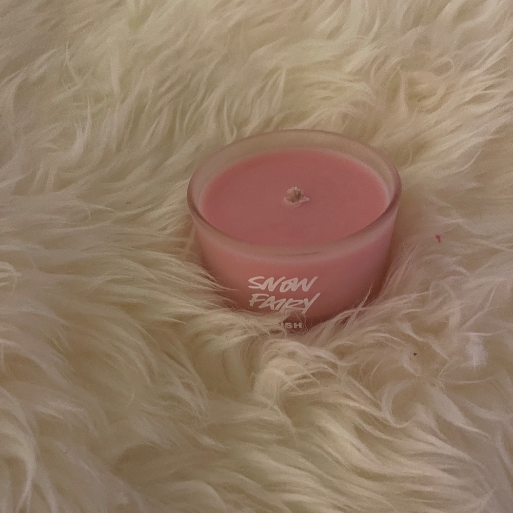 COPY - Lush Snow Fairy 1 wick candle
